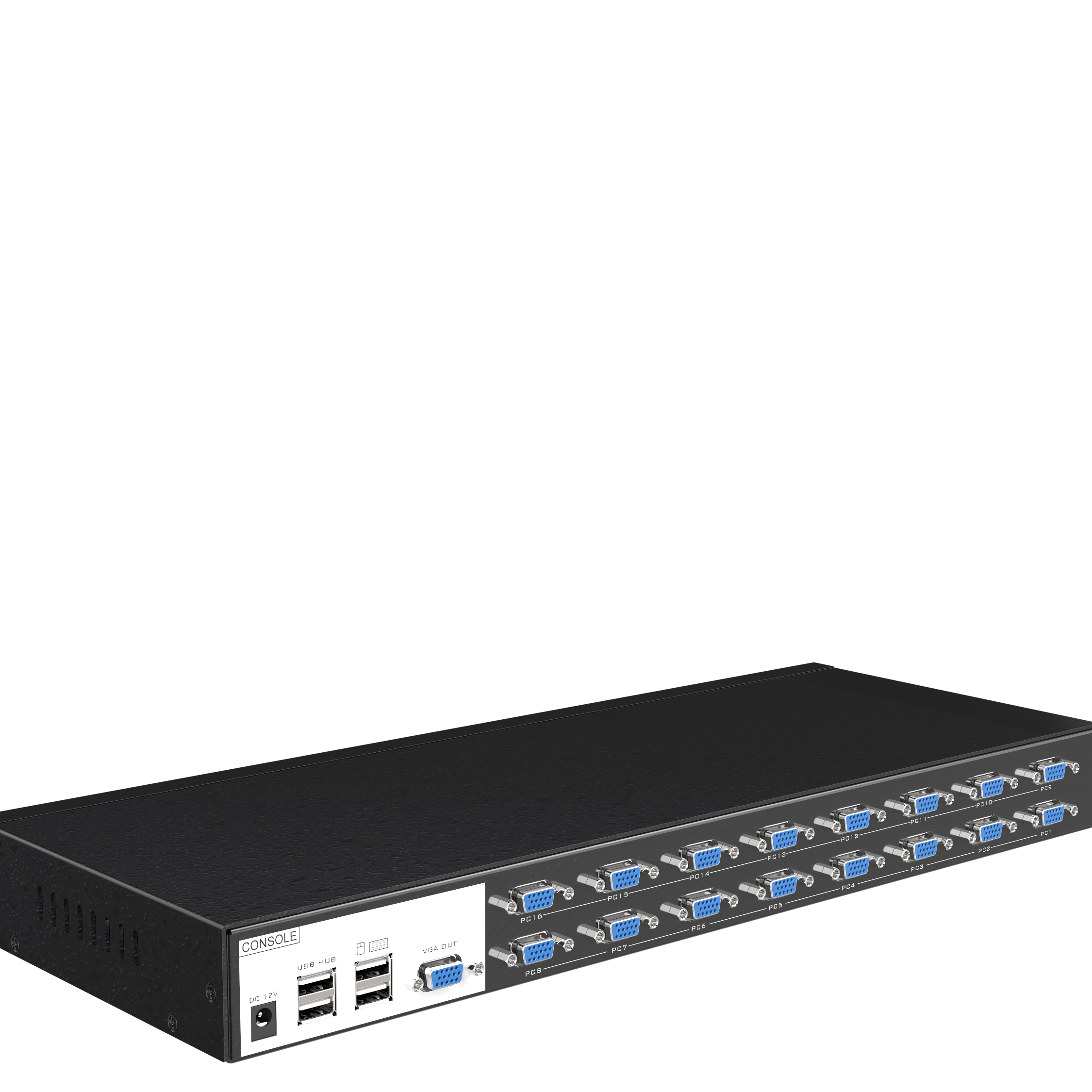 MT-ViKI 16-Port Auto VGA KVM Switch